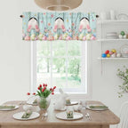 Vandarllin Easter Kitchen Curtains Valances - Image 3
