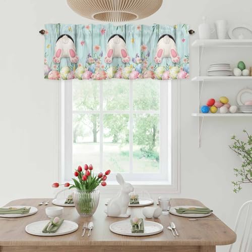 Vandarllin Easter Kitchen Curtains Valances - Image 3