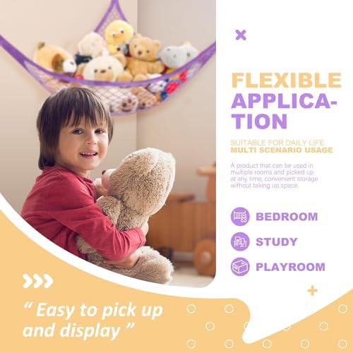 Lazebox Stuffed Animal Net Hammock - Image 6