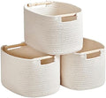R RUNKA 3 Pack Storage Basket for Cabinet and Toy Organization by RRUNKA