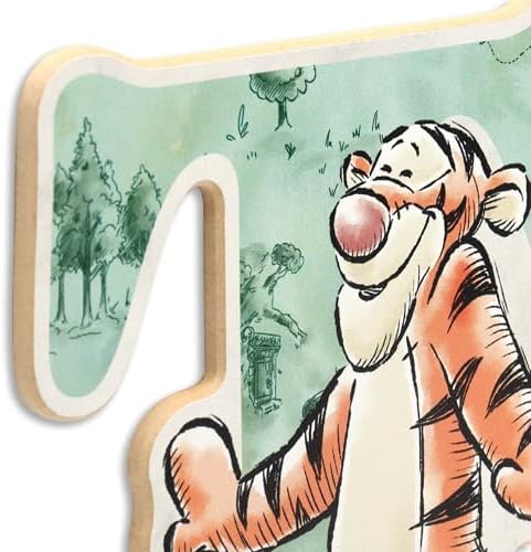 Disney Winnie the Pooh Letter T Wood Wall Decor - Image 4