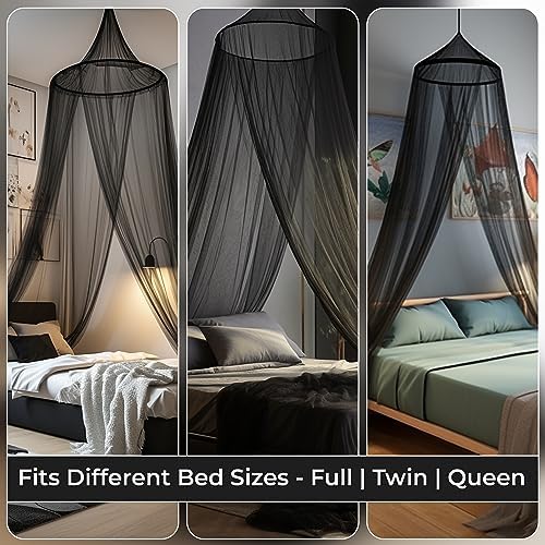 Bollepo Bed Canopy for Adults, Netting Room Decor, Ceiling Tent, Canopy for - Image 4