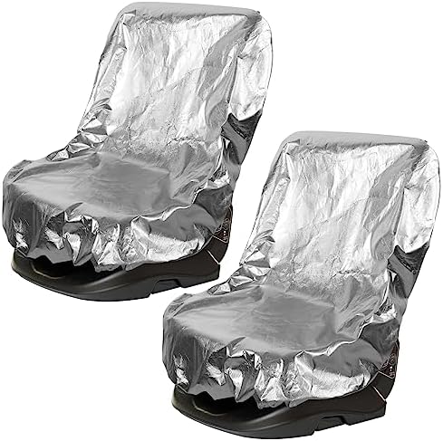 BBTO 2 Pcs Car Seat Sun Shade Covers Baby Heat Protector by BBTO