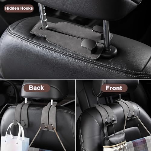 Amelity Car Headrest Hooks, Purse Hook - Image 5