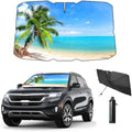 Windshield Sun Shade Umbrella for Car Front Window Sun Visor for Windshield Car by Coricha