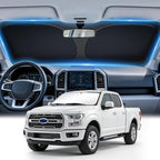 JUSTTOP Windshield Sun Shade for 2015-2025 Ford F150 Accessories | Sun Visor by JUSTTOP