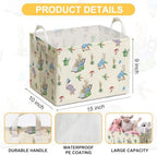 Rabbit Foldable Handle Storage Basket, Waterproof Organizer - Image 2