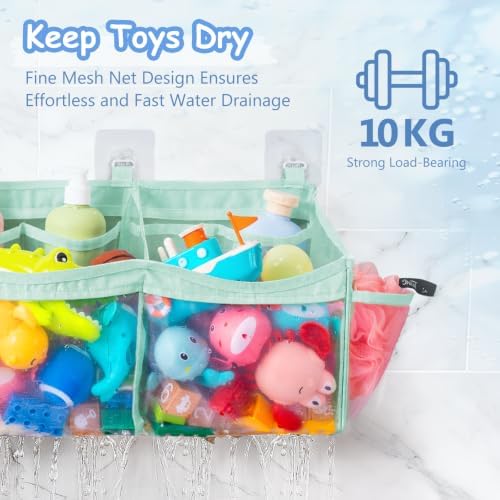 Criusia Extra Large Bath Toy Organizer - Image 4