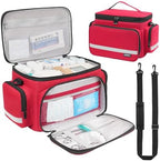 LEFOR·Z Small Medical Bag, First Aid Bag Empty, Home Health Nurse Bag by LEFOR%C2%B7Z