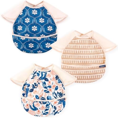 GRSSDER Soft Lightweight Waterproof Baby Feeding Bibs by BUYNOW
