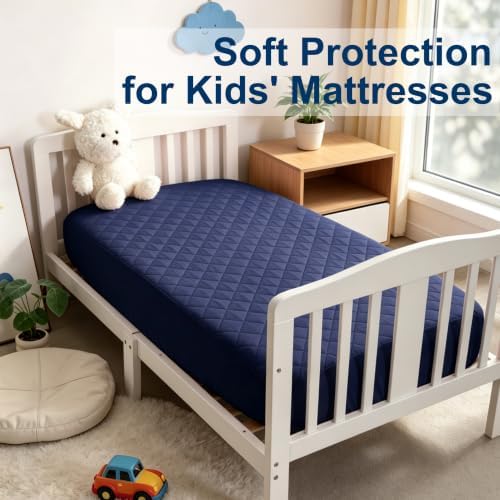 BEDSUM 2-Pack Waterproof Mini Crib Mattress Protector - Image 5