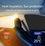 Car Side Window Sun Shades, Window Sunshades Privacy Curtains, 100% Block Light - Image 5