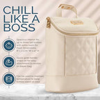 Itzy Ritzy Insulated Bottle Bag, Holds 3 Baby Milk Bottles - Image 4