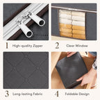 Lifewit 6 Pack Clothes Storage Bag, Foldable Storage Bin Closet Organizer - Image 5