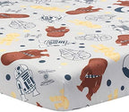 Lambs & Ivy Star Wars Signature Millennium Falcon 3-Piece Baby Crib Bedding Set - Image 3