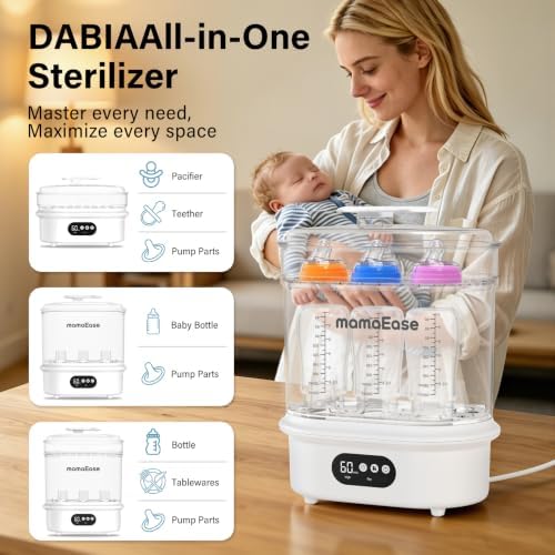 Bottle Sanitizer 4-in-1 Fast Electric Sanitizing & Drying Machine - Image 6