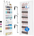 over the door organizer, Solid Bamboo Board 6-Tier Heavy Duty 75LB, 12 Side by Zebricolo