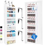 over the door organizer, Solid Bamboo Board 6-Tier Heavy Duty 75LB, 12 Side by Zebricolo
