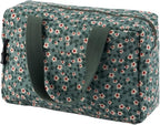Large Makeup Bag for Women Corduroy Cosmetic bag Make up Bags Zipper Pouch by Unknown