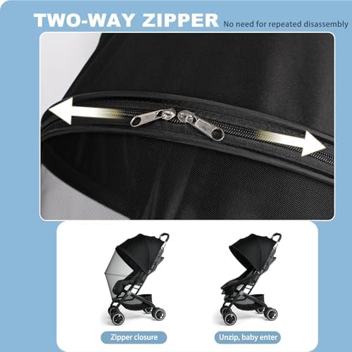 2-in-1 Baby Mosquito Net with Sunshade - Image 6