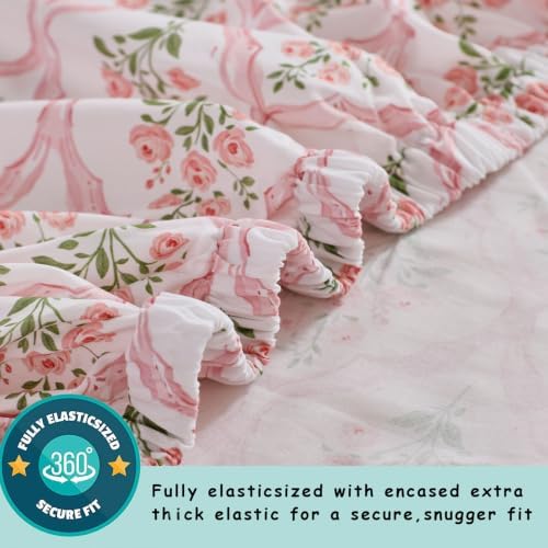 Brandream Organic Cotton French Crib Bedding Set - Image 7