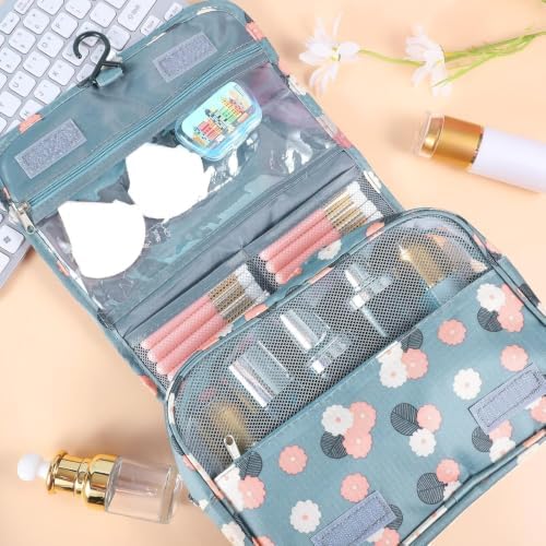 Hanging Toiletry Bag for Women, Portable Cosmetic Summer Beach Bag - Image 6