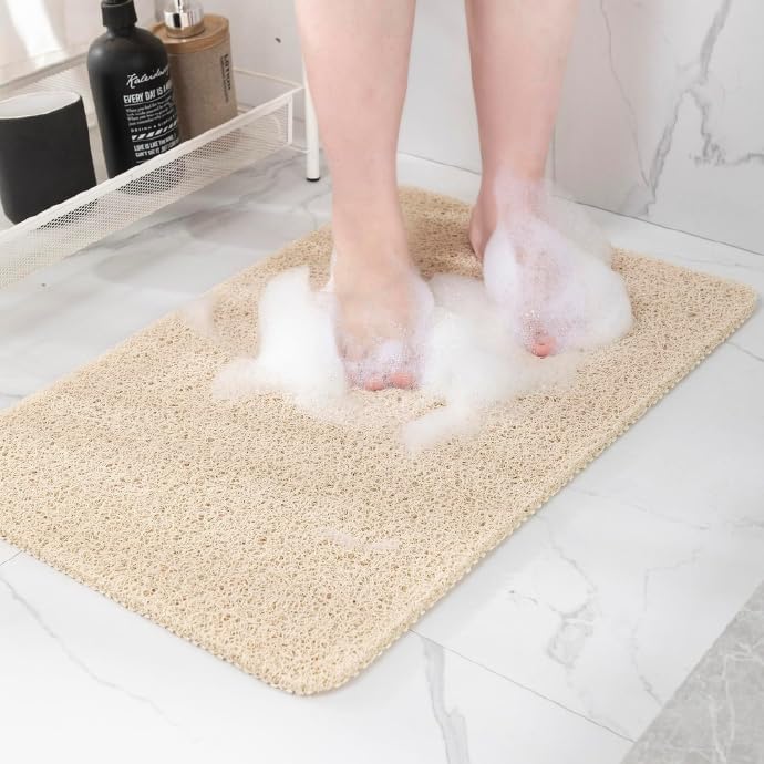 Hargiis Non-Slip Bathtub Mat, Anti Slip Shower Mat, Fast Drying Bathtub Mats by Hargiis