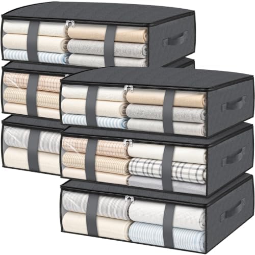 StorageRight Under Bed Storage Bags, 6 Pack by StorageRight