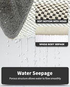 Non-Slip Bathtub Mat, 16x24 Inch, Shower Mats - Image 4