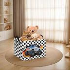 Racing Car Storage Basket Monster Truck Toy Book Shelf Basket Kid Room Decor - Image 6