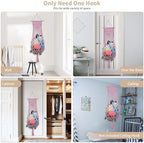 63 Inch Stuffed Animal Hammock Corner, Macrame Toy Plushie Net - Image 3