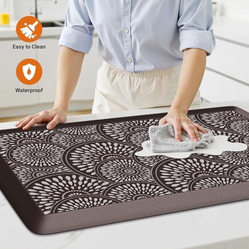 Mattitude 4/5 Inch Kitchen Mat, 20x53in Heavy Duty Ergonomic Comfort Foam - Image 3