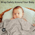GLLQUEN BABY Receiving Blankets Muslin Swaddle Blanket - Image 2