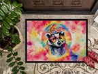 Caroline's Treasures DAC3963MAT Hippie Animal Badger Doormat Front Door Mat - Image 3