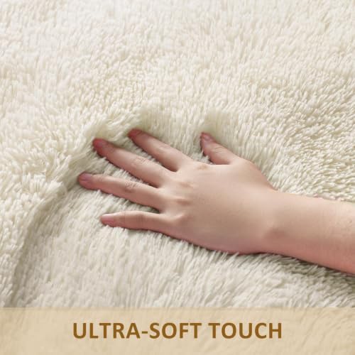 Ophanie Rugs for Living Room, Upgrade Non-Slip Fluffy Soft 5x8 Area Rug - Image 2