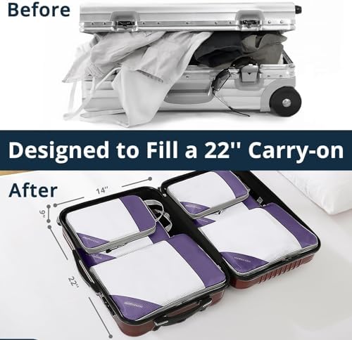 9 Set Compression Packing Cubes - Image 6