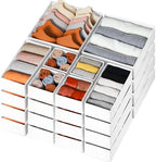 Criusia Drawer Organizer Clothes, 24 Pack Dresser Organizer Bins by Criusia