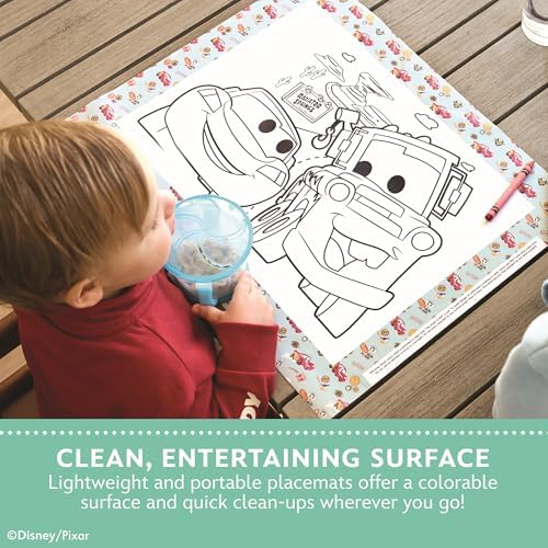 J.L. Childress Disney Baby ColorMe Disposable Placemats 24 Pack - Image 2