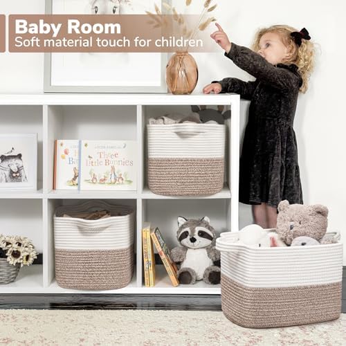 Goodpick Woven Storage Basket for Shelves - Image 3