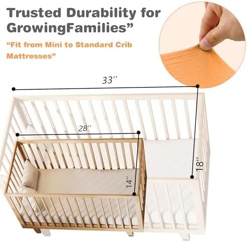 Baby Bassinet Sheets Cotton 3 Pack - Image 5