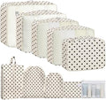 Packing Cubes for Travel 10 Set Luggage Organizer Bags by YEEYAA