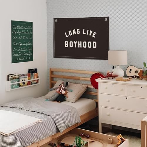 "Long Live Boyhood" Wall Banner 20x30 Inch - Image 4