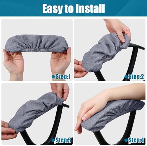 Smiry Office Computer Chair Armrest Covers - Image 4