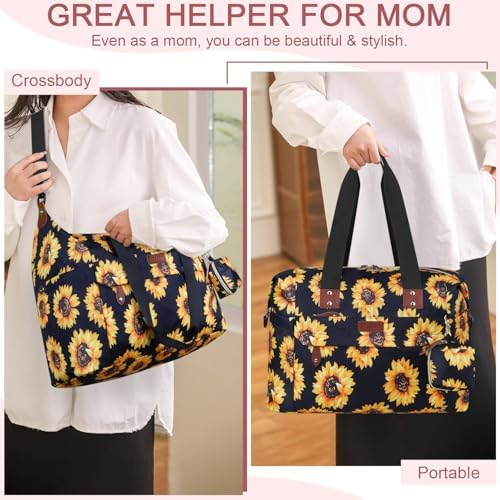 Pritent Diaper Bag Tote Waterproof Maternity Baby Bags - Image 3