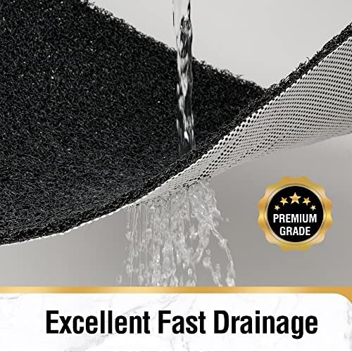 HITSLAM Square Shower Mat, 32 x 32 Inch Non Slip Bath Mat - Image 6