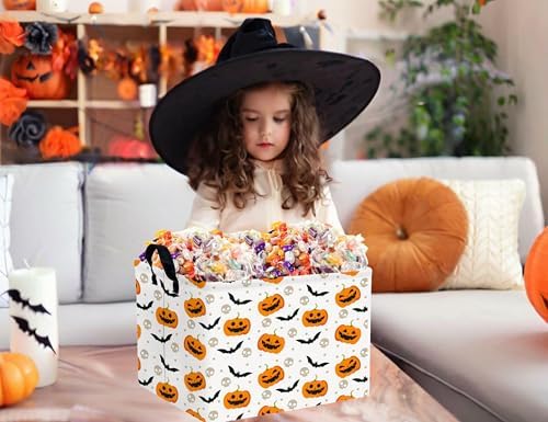 Large Halloween Themed Candy Gift Boo Basket - Image 7