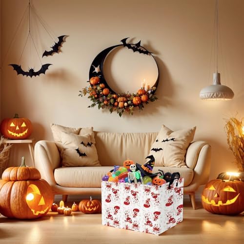 Halloween Basket Gift Terror Ghost Parties Decor Kid Trick or Treat Basket - Image 3