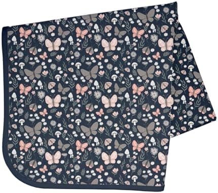 BapronBaby Butterfly Garden Waterproof Splash Mat Catch All Floor Cover - Image 2