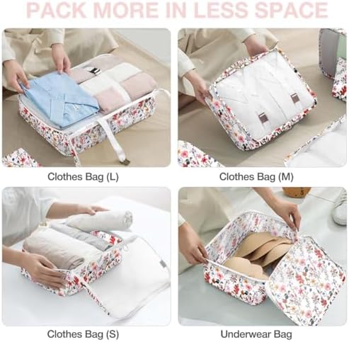 8 Set Packing Cubes for Suitcases, Packing Cube - Image 4