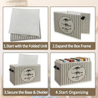 Dinosaur Nursery Foldable Storage Bins Box - Image 5